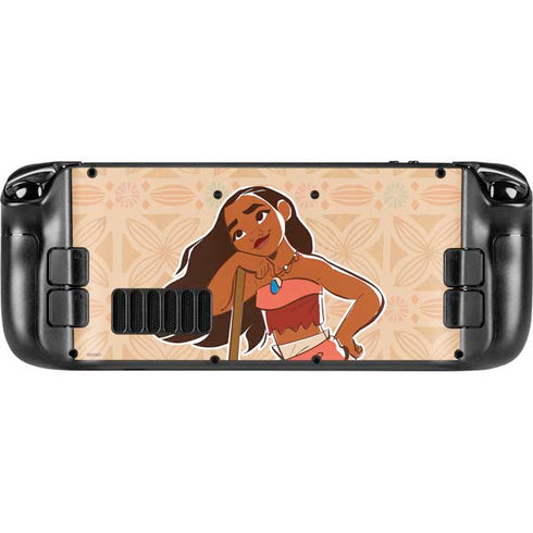Disney Moana Portrait Steam Deck Handheld Gaming Computer Skin